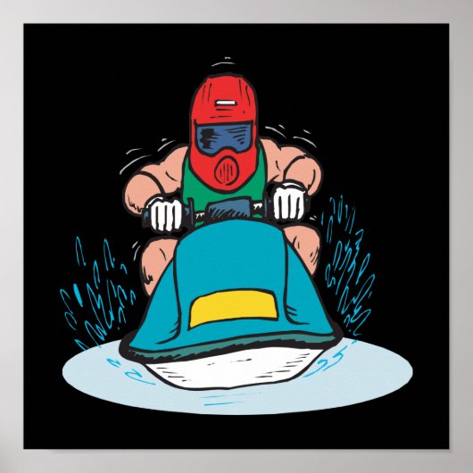 Jet Ski Poster (Vorne)