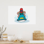 Jet Ski Poster (Küche)