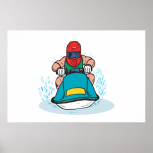 Jet Ski Poster