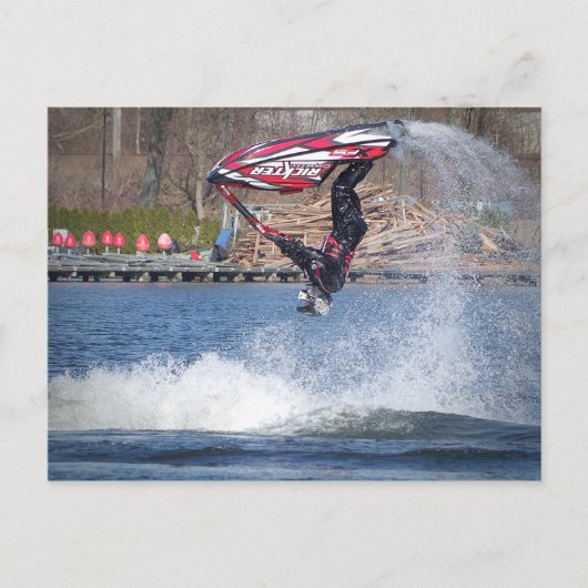 Jet Ski - Postkarte (Vorderseite)