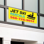 Jet Ski Rental Custom Banner (Äußeres Gebäude)