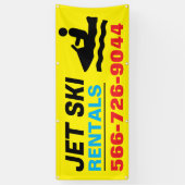 Jet Ski Rental Custom Banner (Vertikal)