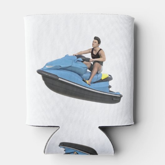 Jet Ski Rider Dosenkühler (Rückseite)