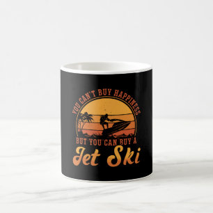 Jet Ski Rider Sie können glückliche Jet Ski nicht Kaffeetasse