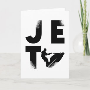 Jet Ski Rider Wassersport Jetski Jet Skifahren Karte