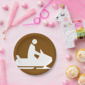 Jet Ski Sign Pappteller (Party)