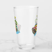 Jet Ski Stickman Glas (Rechts)