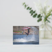 Jet-Ski - Visitenkarte (Stehend Vorderseite)