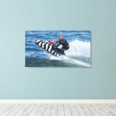 Jet Ski Water Sport Leinwand (Insitu (Holzboden))