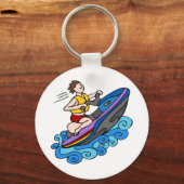 Jet Skier Schlüsselanhänger (Vorderseite)