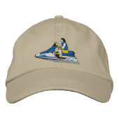 Jet Skier (Sitzung) Bestickte Kappe (Vorderseite)