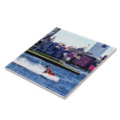 Jet Skiing by Colgate Clock Fliese (Seite)