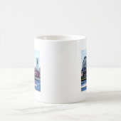 Jet Skiing by Colgate Clock Kaffeetasse (Mittel)