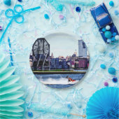 Jet Skiing by Colgate Clock Pappteller (Party)