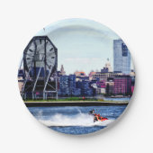 Jet Skiing by Colgate Clock Pappteller (Vorderseite)