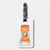 Jet Skiing ist mein Medikament Gepäckanhänger (Rückseite vertikal)