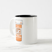 Jet Skiing ist mein Medikament Zweifarbige Tasse (Vorderseite Links)