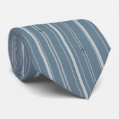 Jet Stream Streifen Colonial Blau Krawatte (Gerollt)