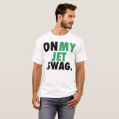 Jet-Swag (weiß) T-Shirt (Vorne ganz)