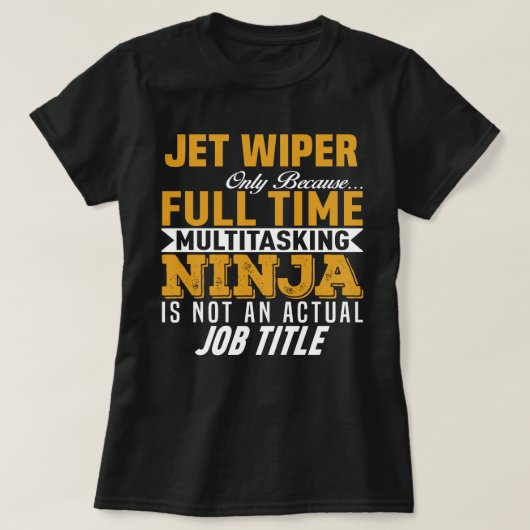 Jet Wiper T-Shirt (Design vorne)