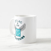 Jet wird lag is amateurs sein mug kaffeetasse (Vorderseite Links)