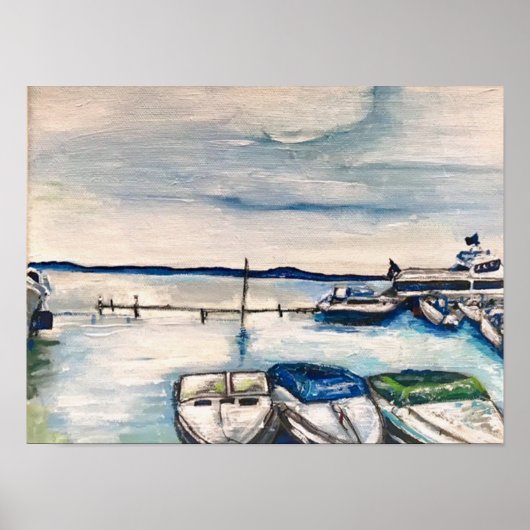 Jet X Dock, Kelley's Island Poster (Vorne)