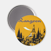 Jet Your Way to Rangoon Magnet (Vorderseite/Rückseite)