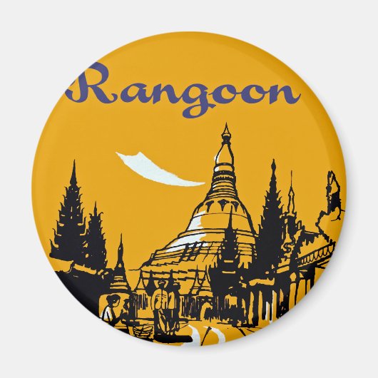 Jet Your Way to Rangoon Magnet (Vorne)