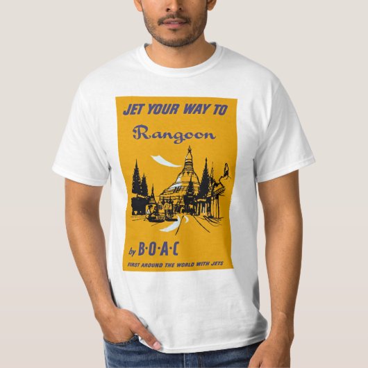 Jet Your Way to Rangoon T-Shirt (Vorderseite)