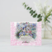 Je'Taime Marie Antoinette French Valentine Feiertagspostkarte (Stehend Vorderseite)