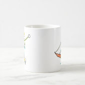 Jetboard Stickman Kaffeetasse (Mittel)