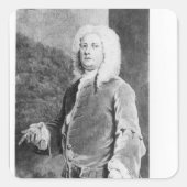 Jethro Tull Quadratischer Aufkleber (Vorderseite)