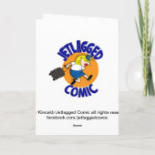 Jetlagged Comic-Gruß-Karte--Toiletten Karte (Rückseite)