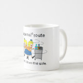 Jetlagged Comic | mein normaler Weg 11 Kaffeetasse (VorderseiteRechts)