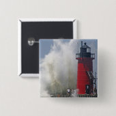 Jetons sehen große Wellen in Button (Vorne & Hinten)