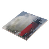 Jetons sehen große Wellen in Fliese (Seite)