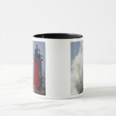 Jetons sehen große Wellen in Tasse (Zentrum)