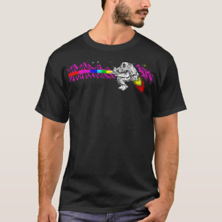 Jetpac Retro Game Print T-Shirt