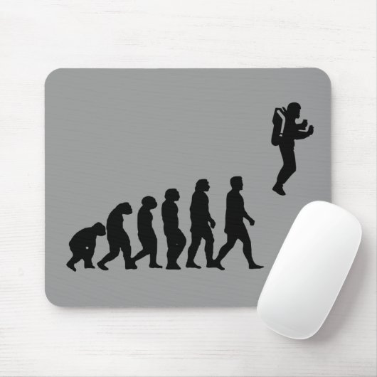Jetpack Evolutions-Mausunterlage Mousepad (Mit Mouse)