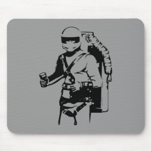 Jetpack Pilot Mousepad