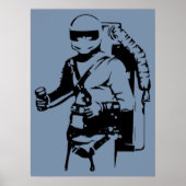 Jetpack Pilotposter Poster (Vorne)