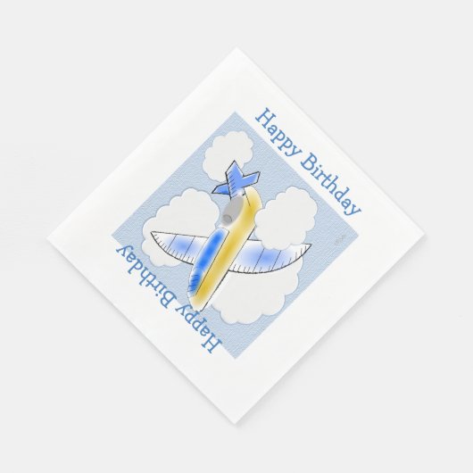 Jetplane Serviette (Ecke)