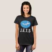 Jets Aircraft Fighting Airplane T-Shirt (Vorne ganz)
