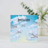 Jets Einladung (Stehend Vorderseite)