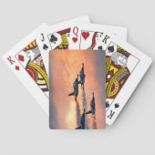 Jets gegen Sunset  Spielkarten (Rückseite)