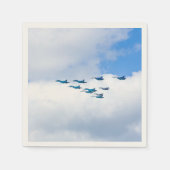 Jets in der Formation Serviette (Vorderseite)