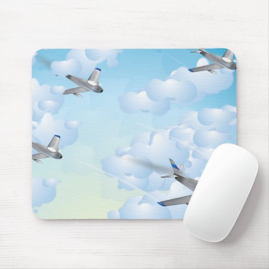 Jets Mousepad (Mit Mouse)