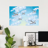 Jets Poster (Heimbüro)