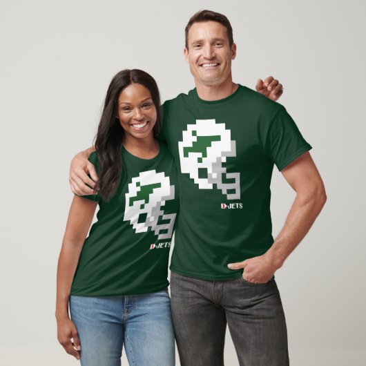 Jets Throwback Tecmo Bowl Helm T - Shirt (Unisex)