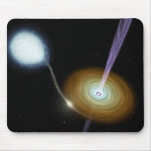 Jets von materiellem heraus schießen mousepad